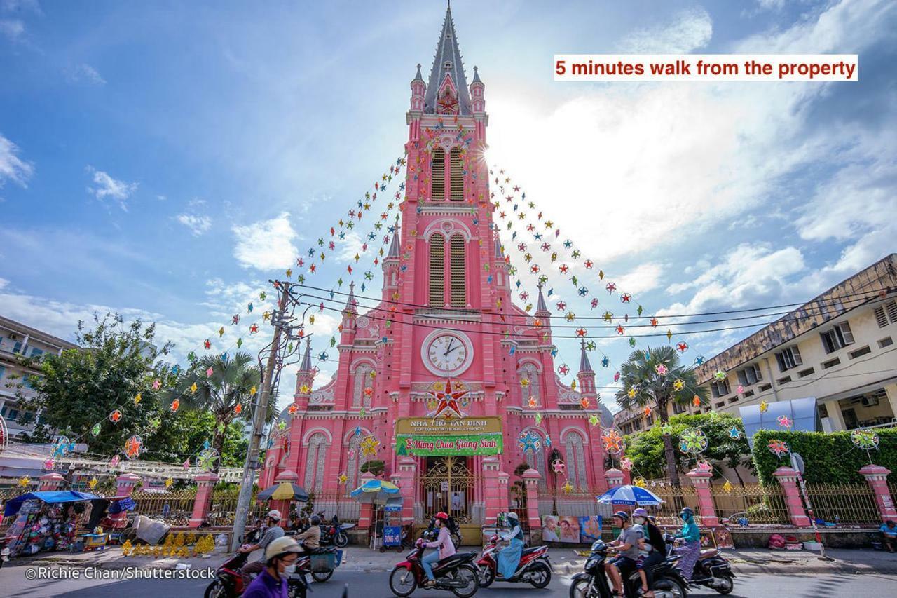 Estelle Boutique Apartment - Pink Cathedral Thành Pho Ho Chí Minh Esterno foto